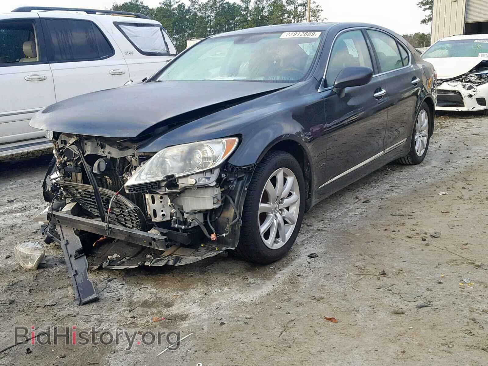 2007 LEXUS LS460 - VIN: JTHBL46F675028643 - Фото 2