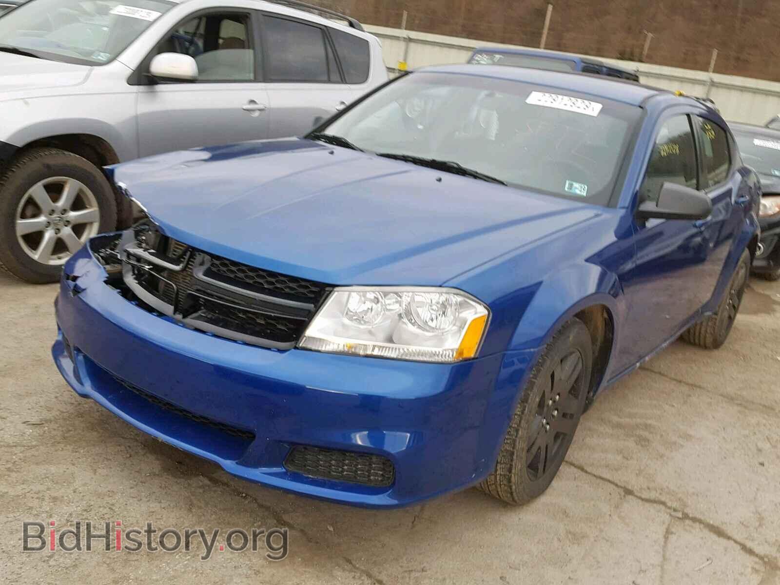 2012 DODGE AVENGER - VIN: 1C3CDZAB0CN238125 - Фото 2