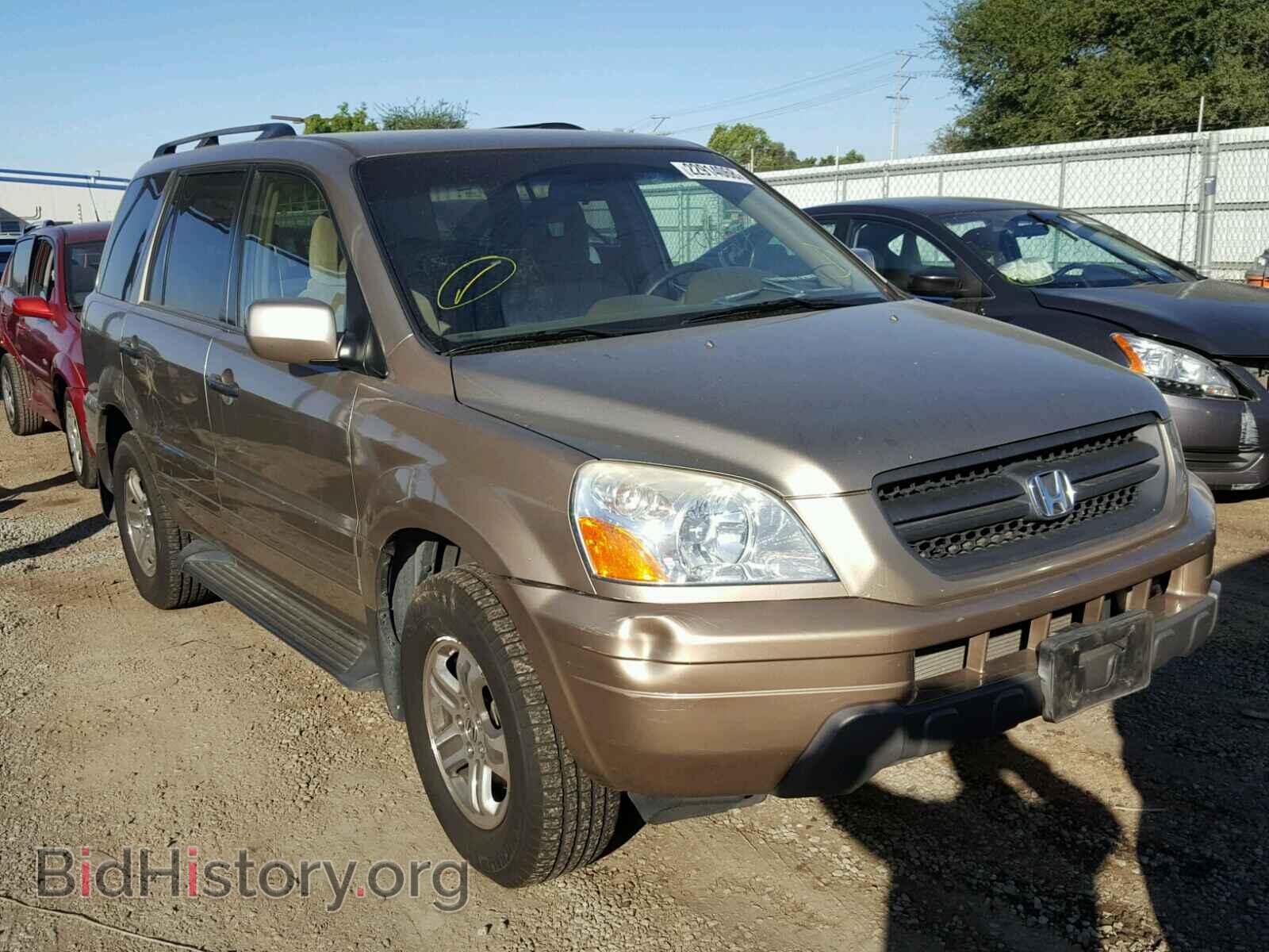 Photo 2HKYF18415H516893 - HONDA PILOT 2005