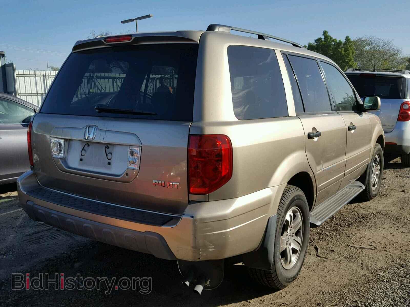 2005 HONDA PILOT - VIN: 2HKYF18415H516893 - Фото 4