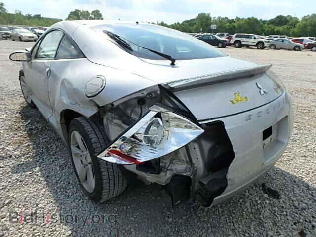2006 MITSUBISHI ECLIPSE - VIN: 4A3AK24F86E002287 - Фото 3