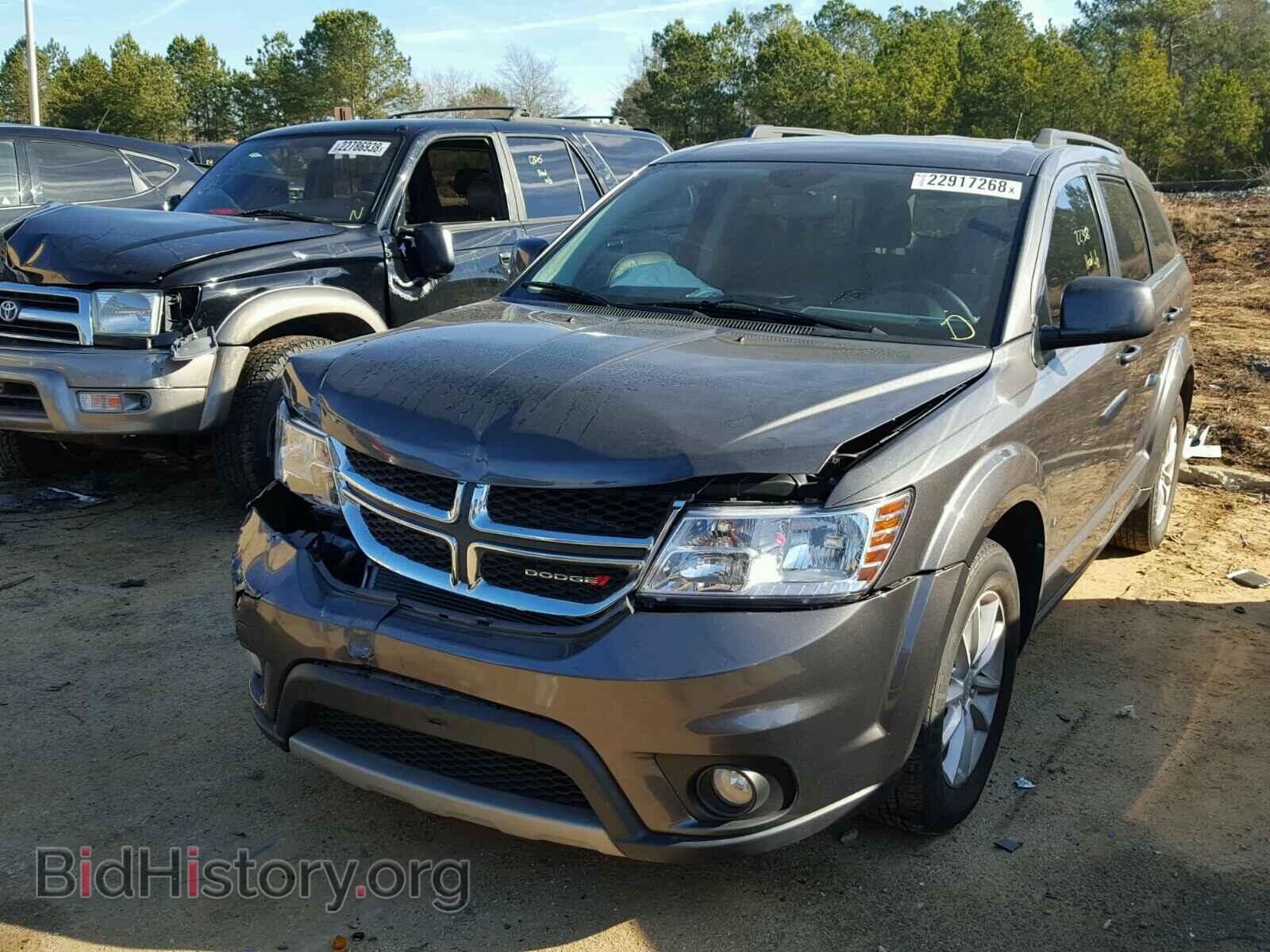 2015 DODGE JOURNEY - VIN: 3C4PDCBB4FT556827 - Фото 2