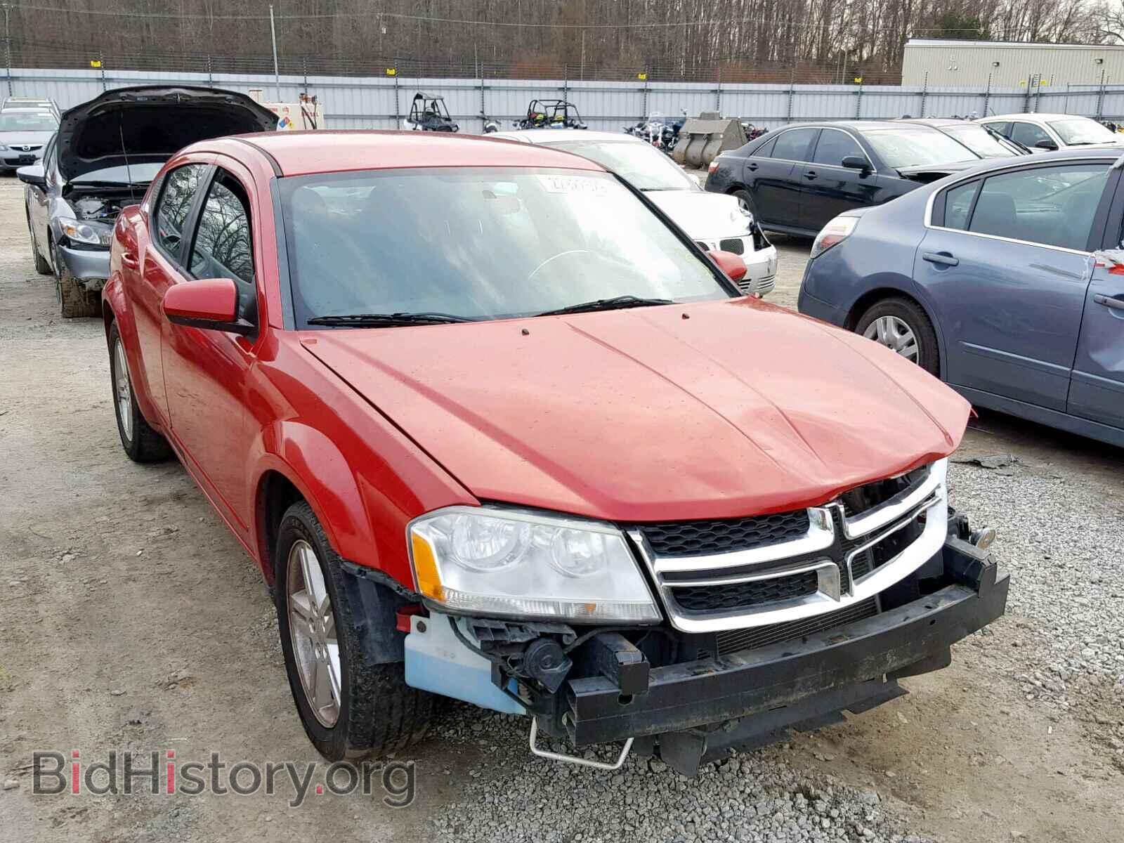 Photo 1C3CDZCB2CN206564 - DODGE AVENGER 2012