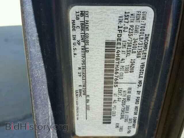 1996 FORD ECONOLINE - VIN: 1FDEE14H8THA67685 - Photo 10