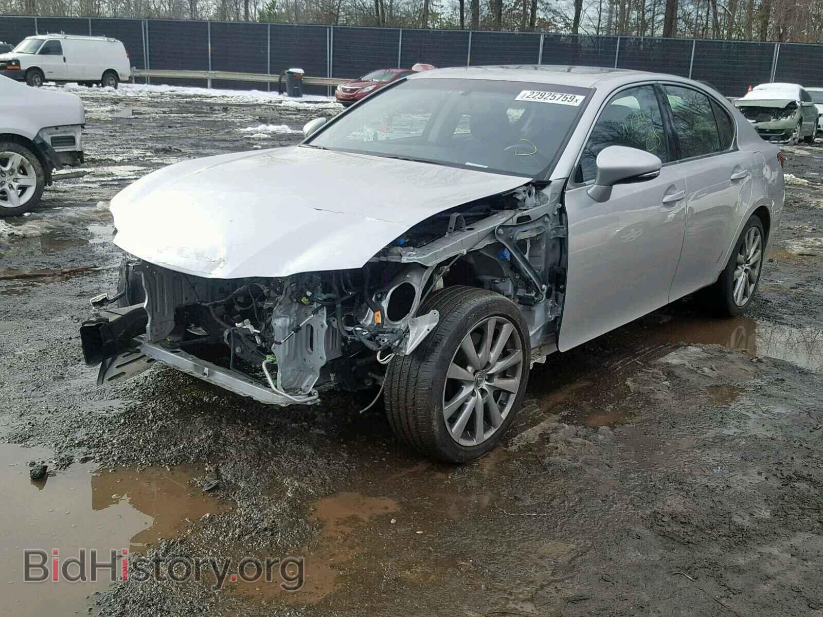 2013 LEXUS GS350 - VIN: JTHCE1BL1D5017988 - Фото 2