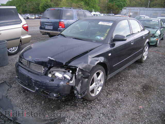 2002 AUDI A4 - VIN: WAULC68E52A143933 - Фото 2