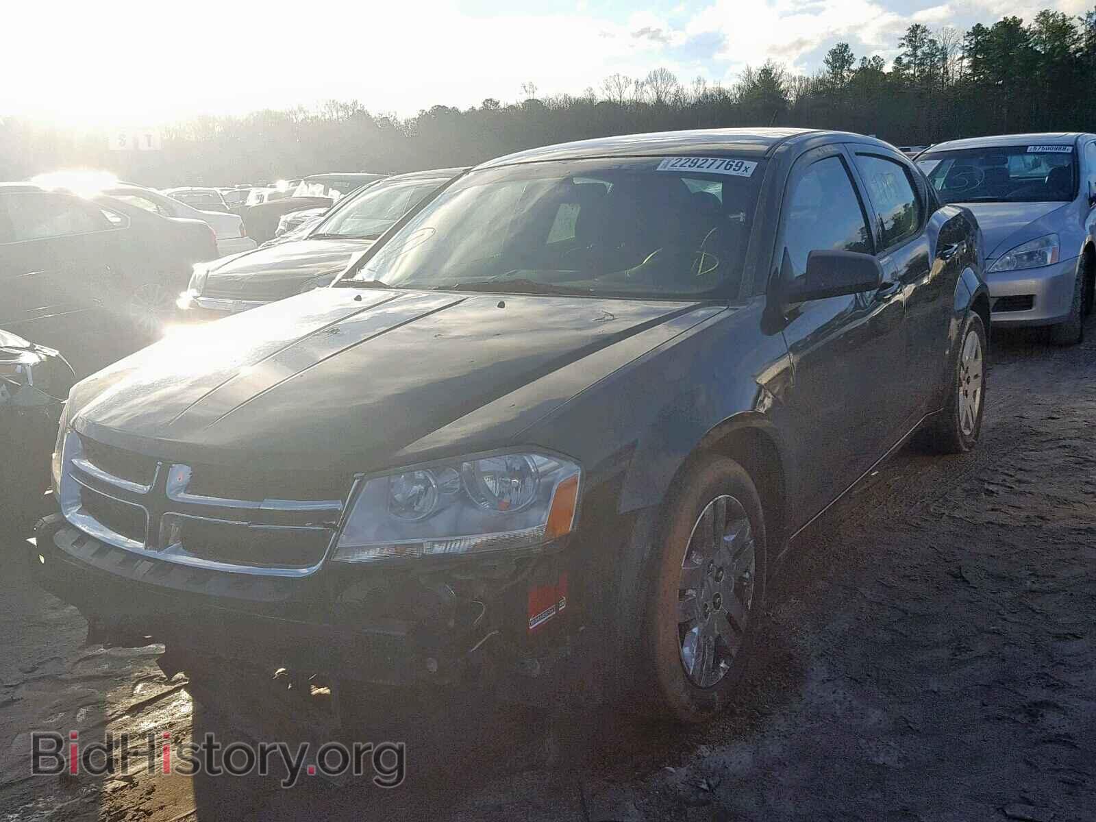 2014 DODGE AVENGER - VIN: 1C3CDZAB3EN151077 - Фото 2