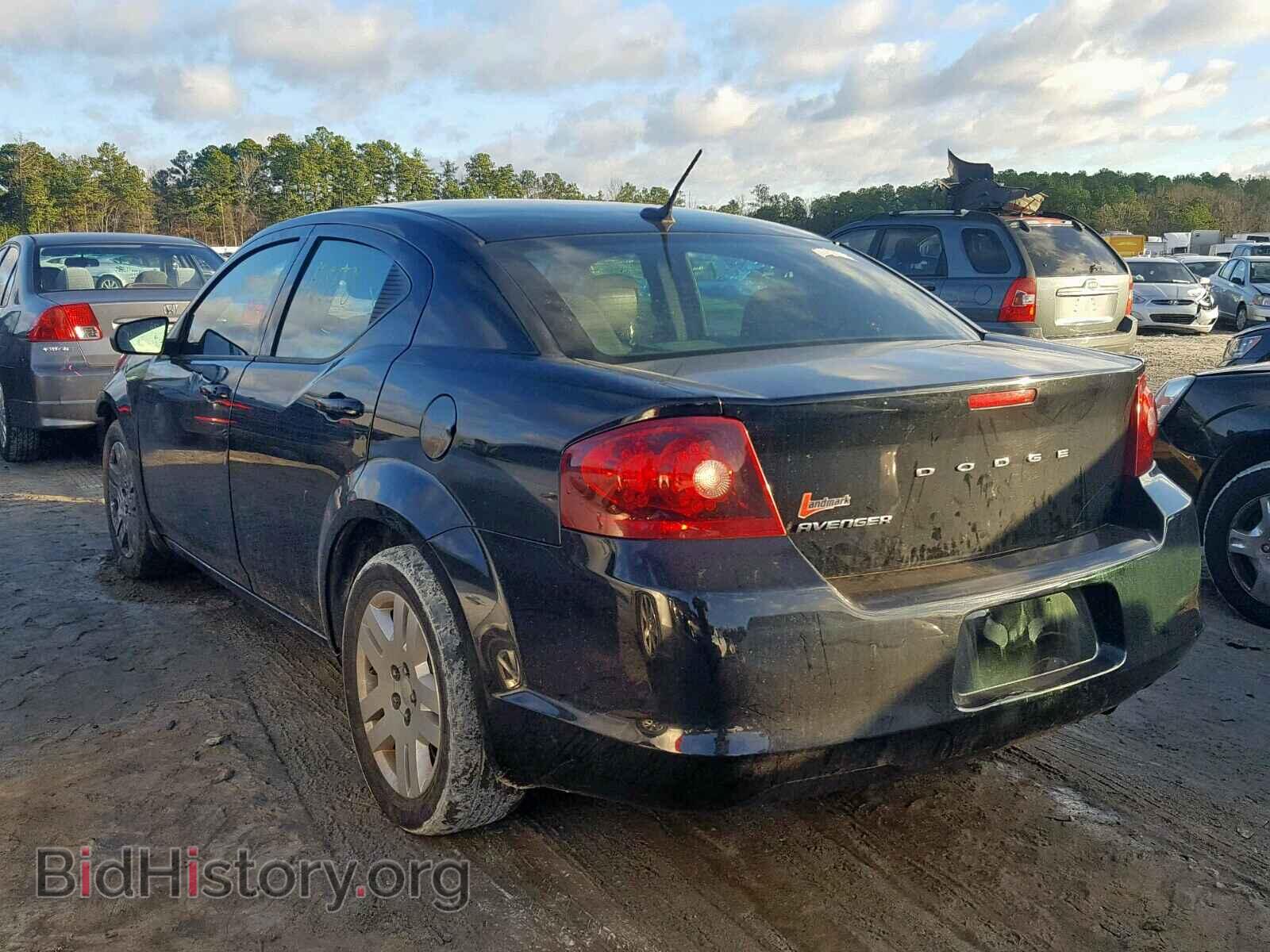2014 DODGE AVENGER - VIN: 1C3CDZAB3EN151077 - Фото 3