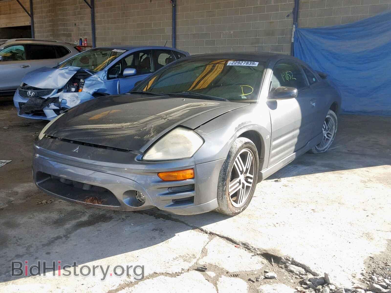 2003 MITSUBISHI ECLIPSE - VIN: 4A3AC74H03E033525 - Фото 2