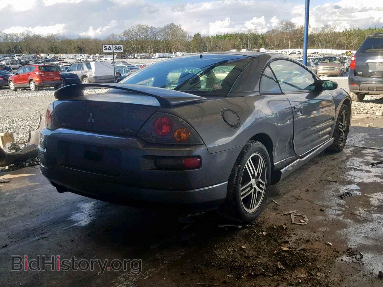 2003 MITSUBISHI ECLIPSE - VIN: 4A3AC74H03E033525 - Фото 4