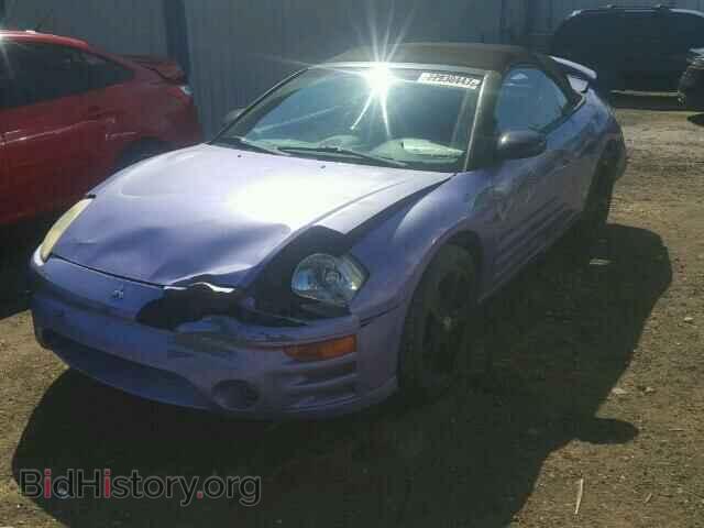 2003 MITSUBISHI ECLIPSE - VIN: 4A3AE45G23E143538 - Фото 2