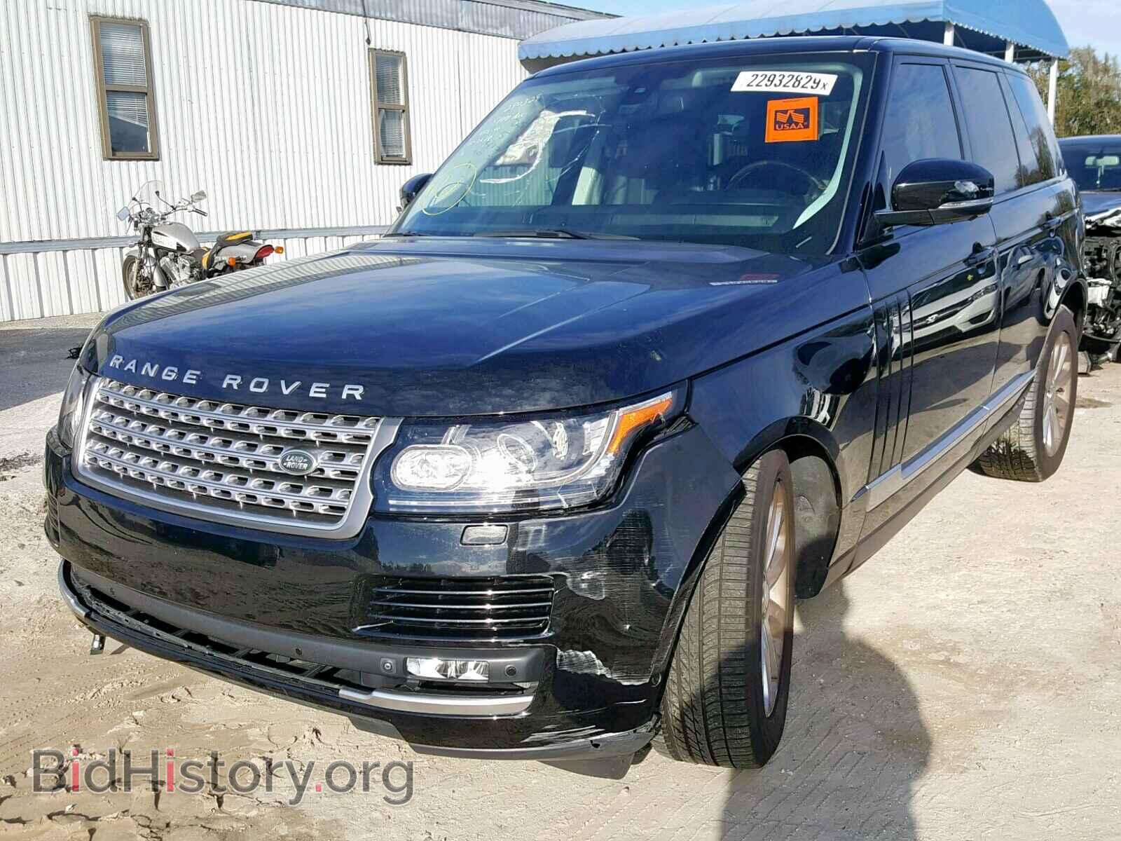 2015 LAND ROVER RANGE ROVE - VIN: SALGS2VF4FA208900 - Фото 2