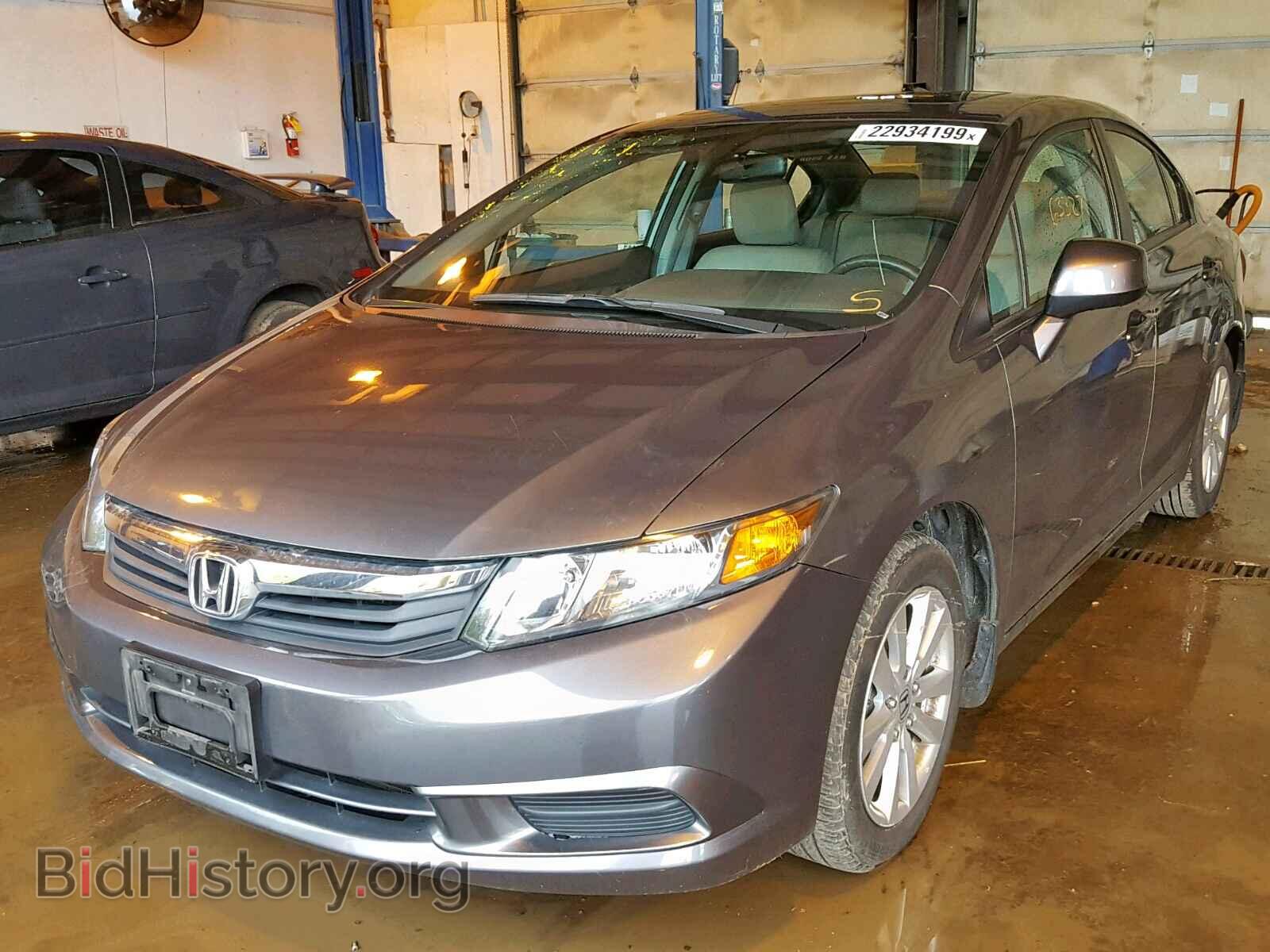 2012 HONDA CIVIC - VIN: 19XFB2F92CE308031 - Фото 2