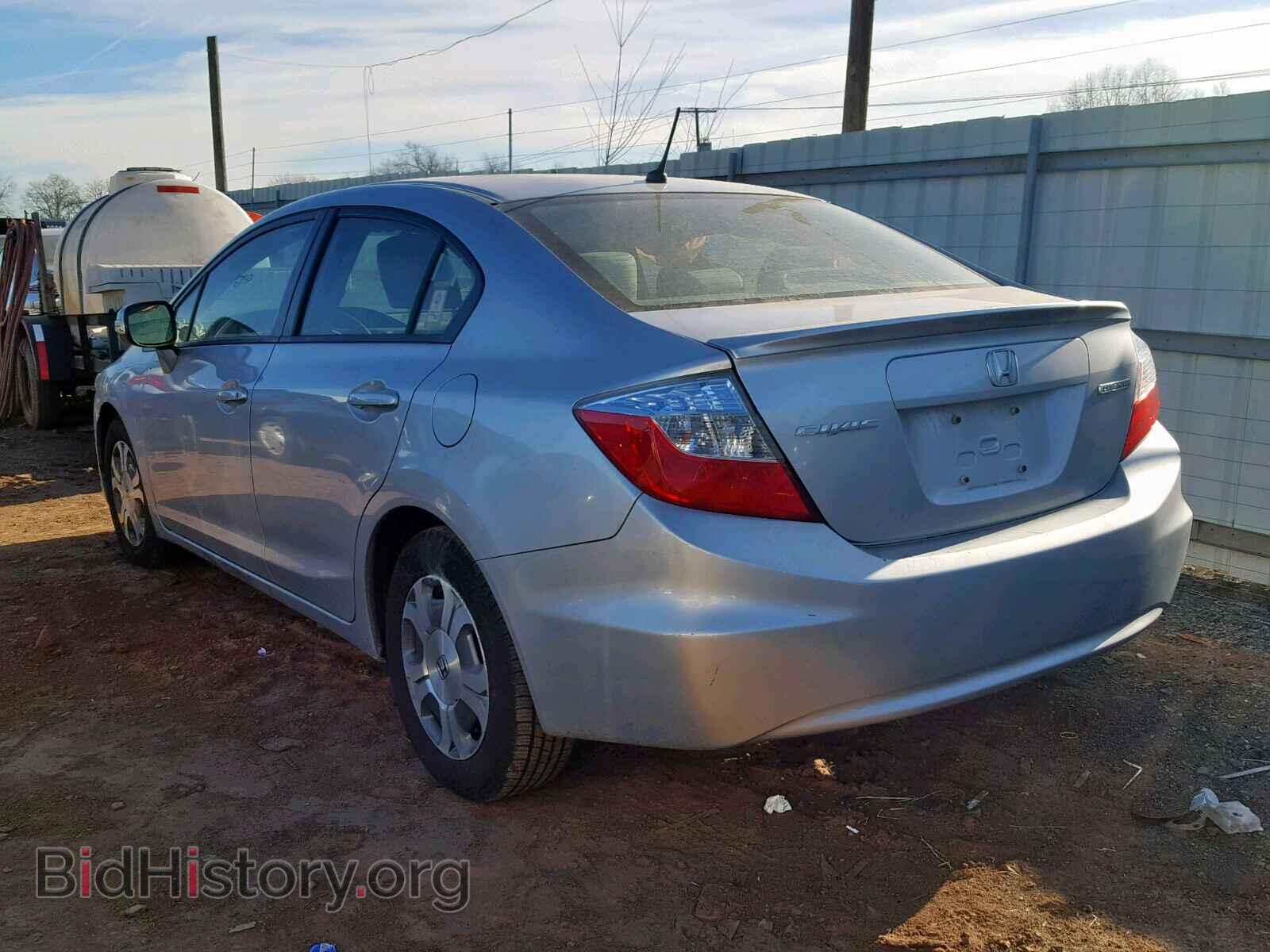 2012 HONDA CIVIC - VIN: JHMFB4F36CS010164 - Фото 3