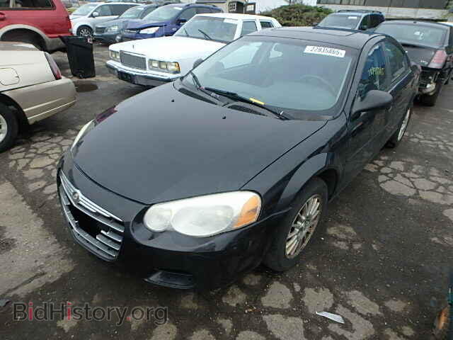 2004 CHRYSLER SEBRING - VIN: 1C3EL46X34N408093 - Фото 2