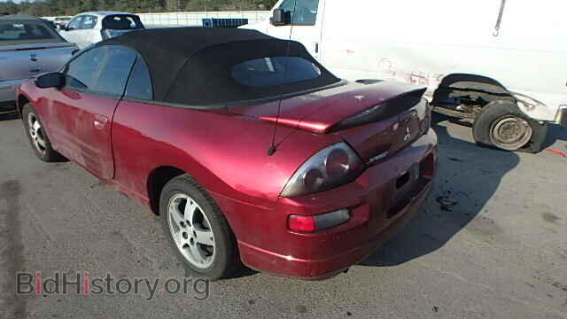 2003 MITSUBISHI ECLIPSE - VIN: 4A3AE45G63E012113 - Фото 3