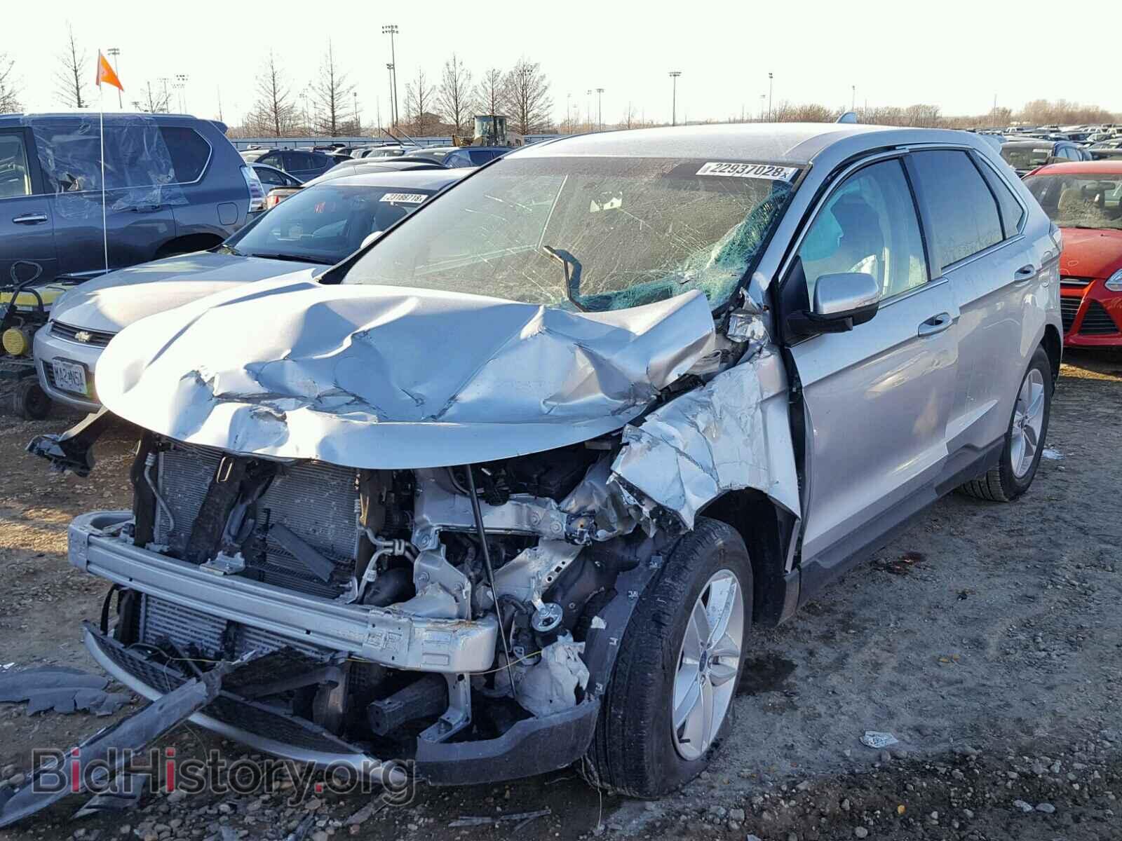 2015 FORD EDGE - VIN: 2FMTK4J96FBB73360 - Фото 2