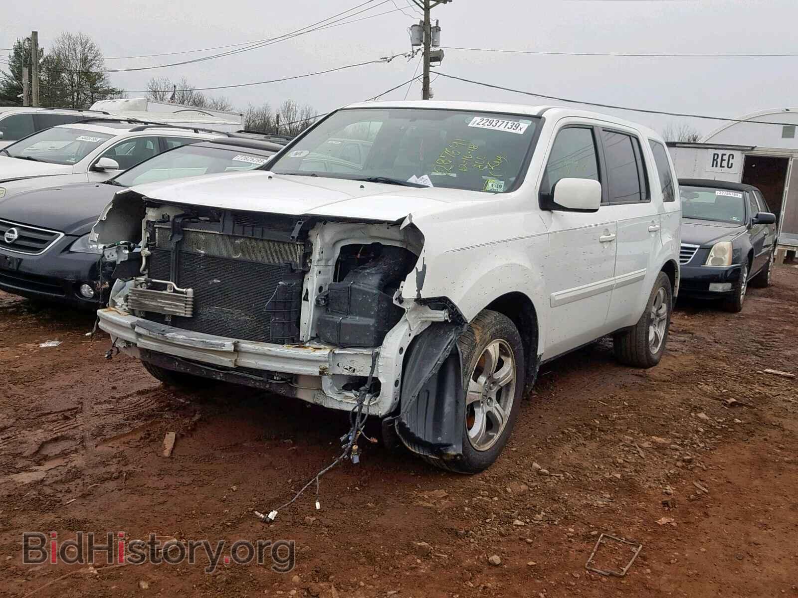 2014 HONDA PILOT EX - VIN: 5FNYF4H46EB028815 - Photo 2