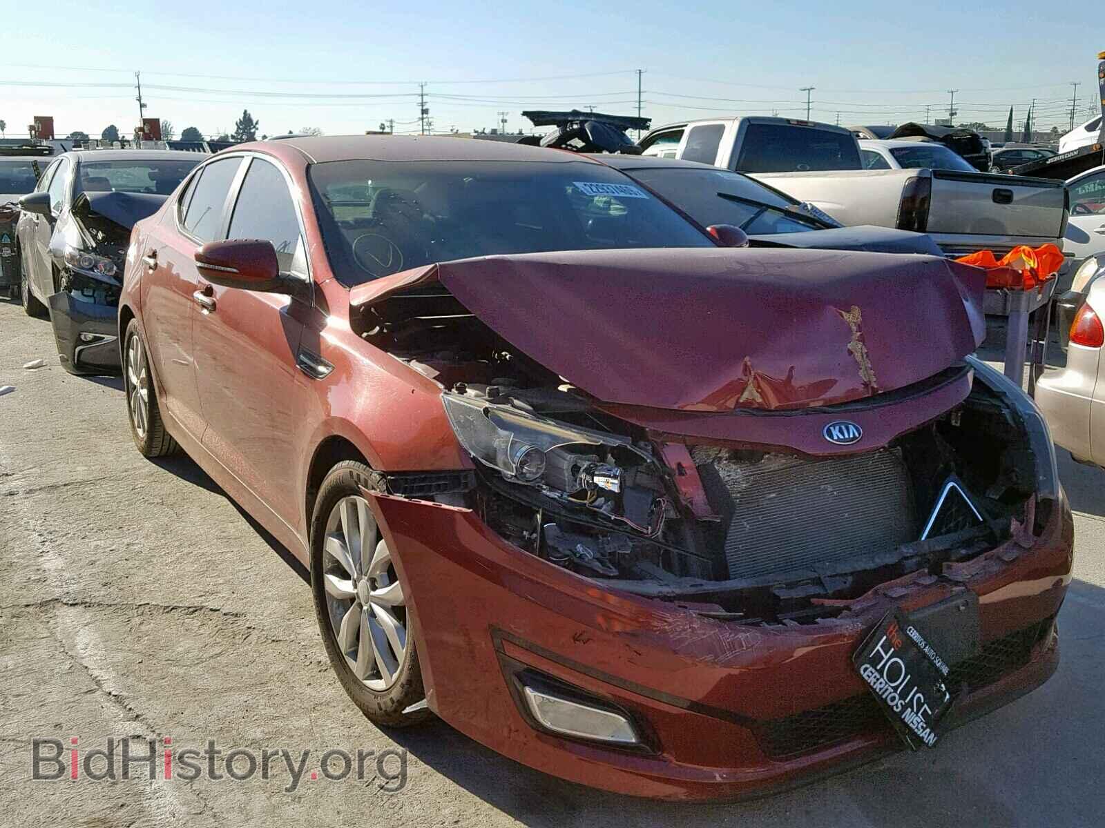 Фотография 5XXGM4A77FG365109 - KIA OPTIMA 2015