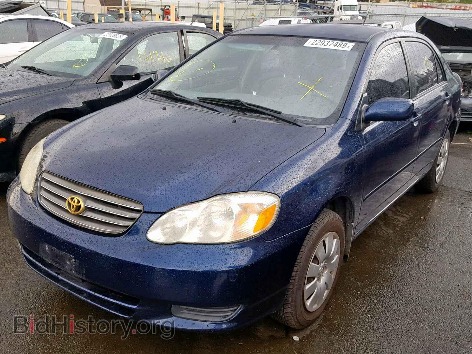 2003 TOYOTA COROLLA - VIN: JTDBR32E430034424 - Фото 2