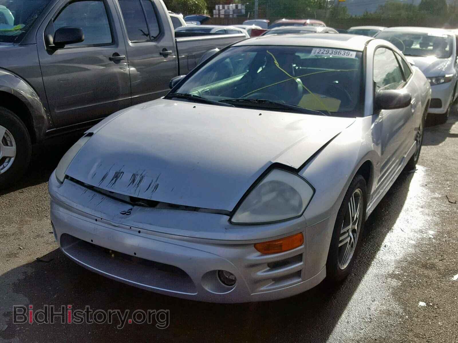 2003 MITSUBISHI ECLIPSE - VIN: 4A3AC74H93E003388 - Фото 2