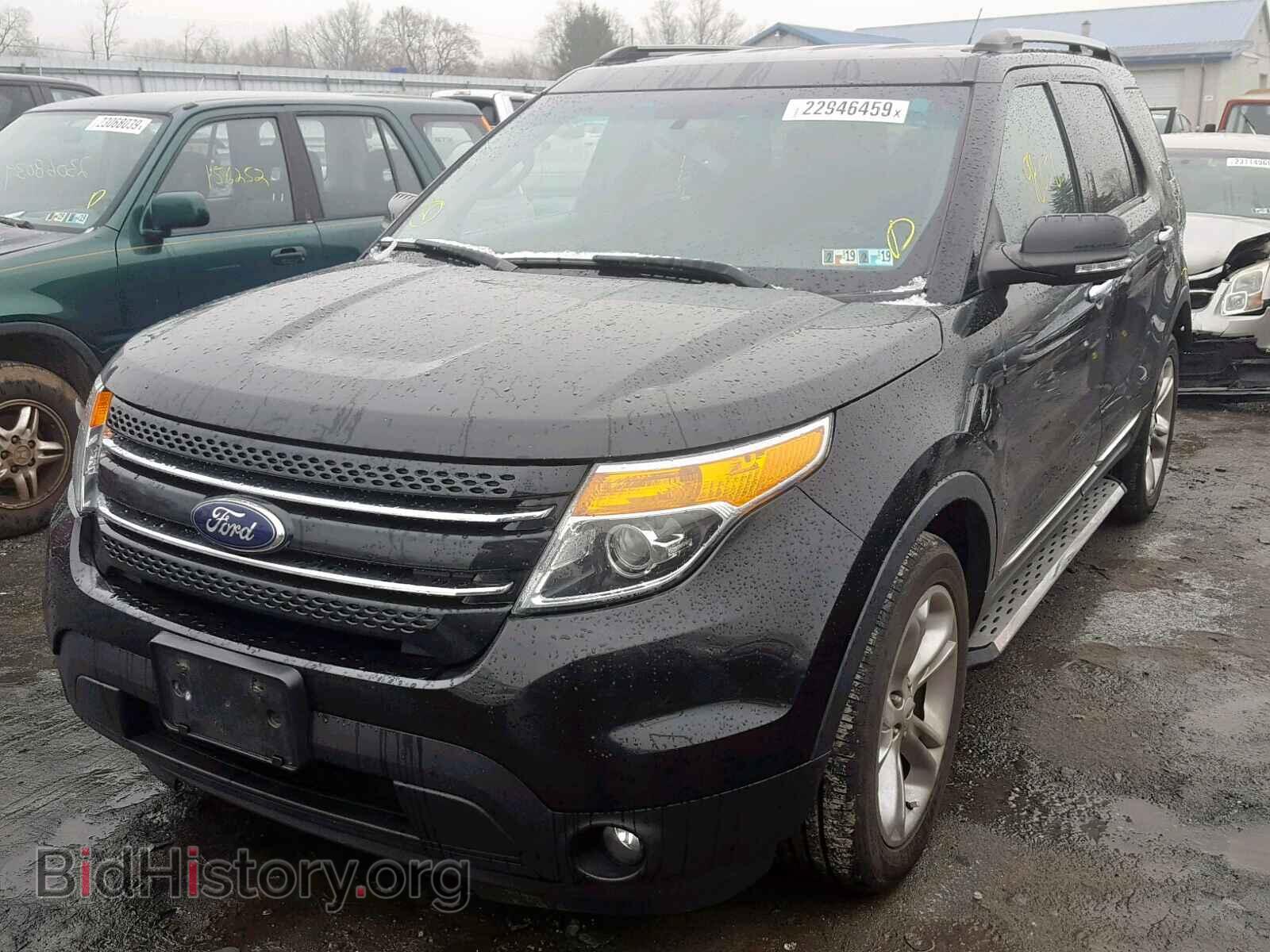 2014 FORD EXPLORER L - VIN: 1FM5K8F88EGC48843 - Фото 2
