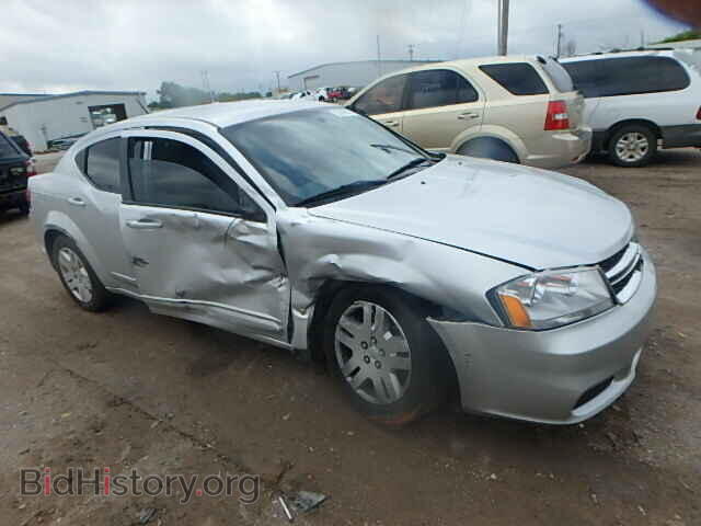 Фотография 1C3CDZAB1CN242684 - DODGE AVENGER 2012