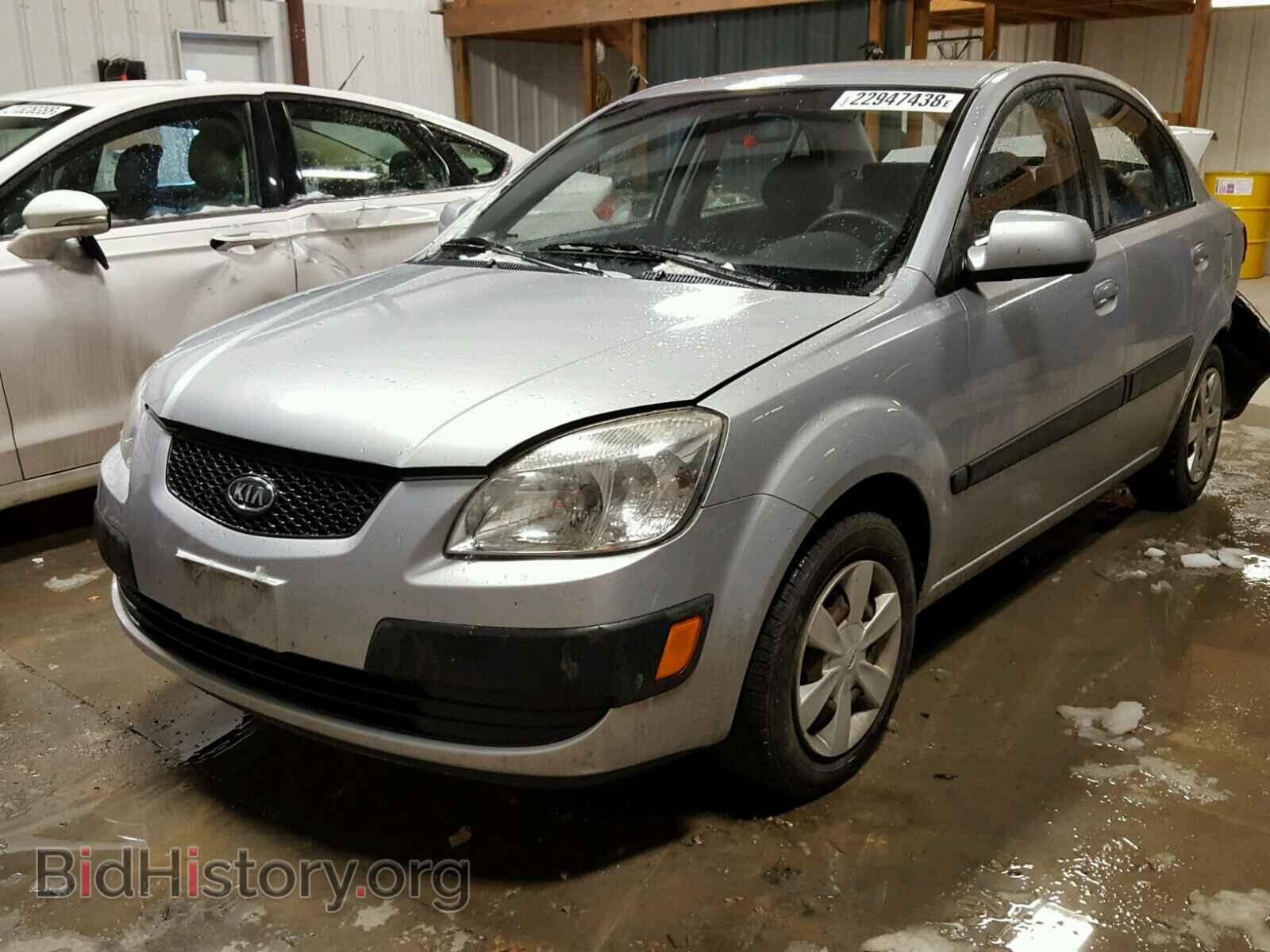 2007 KIA RIO BASE - VIN: KNADE123776277328 - Photo 2