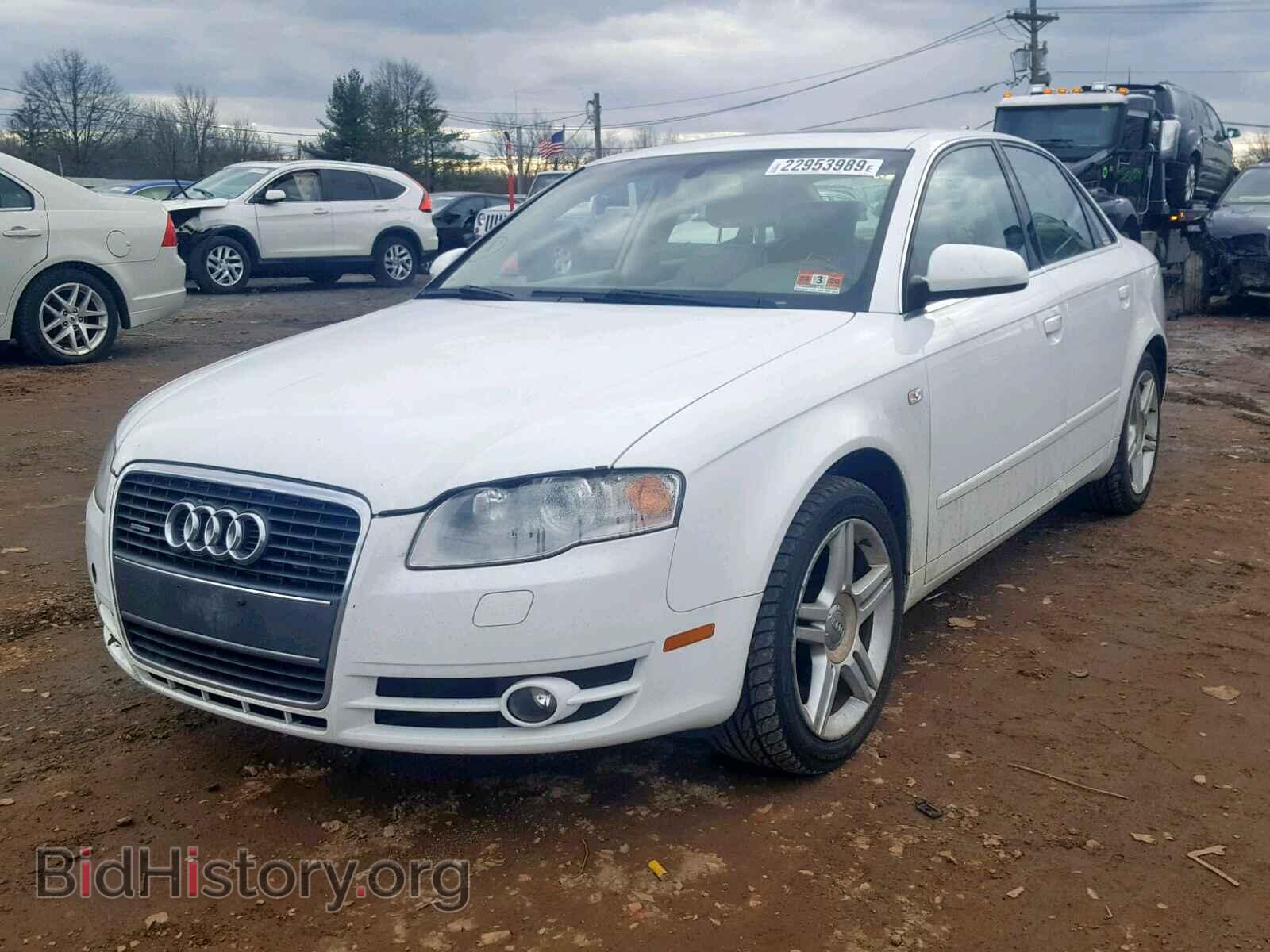 2007 AUDI A4 - VIN: WAUDF78E97A020919 - Фото 2