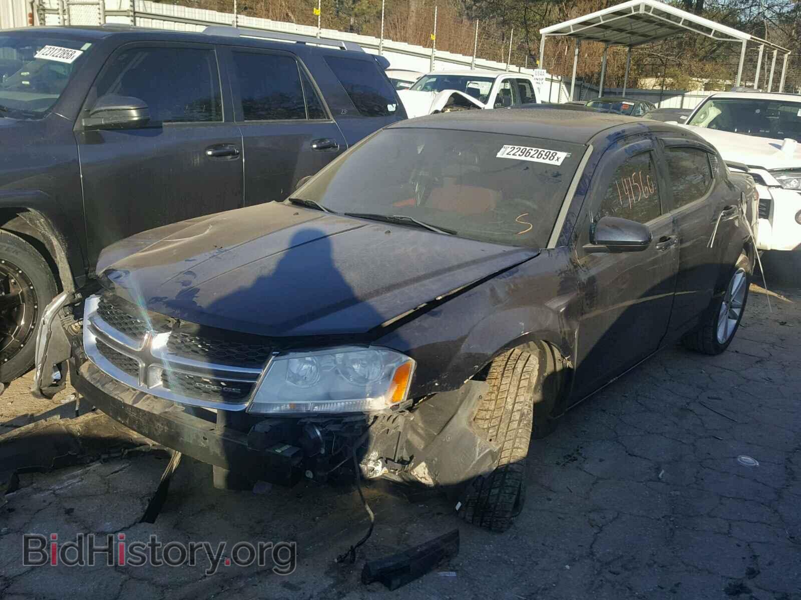 2011 DODGE AVENGER - VIN: 1B3BD1FG5BN541995 - Фото 2