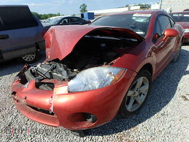 2007 MITSUBISHI ECLIPSE - VIN: 4A3AK24F77E060280 - Фото 2