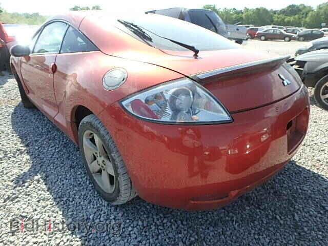 2007 MITSUBISHI ECLIPSE - VIN: 4A3AK24F77E060280 - Фото 3