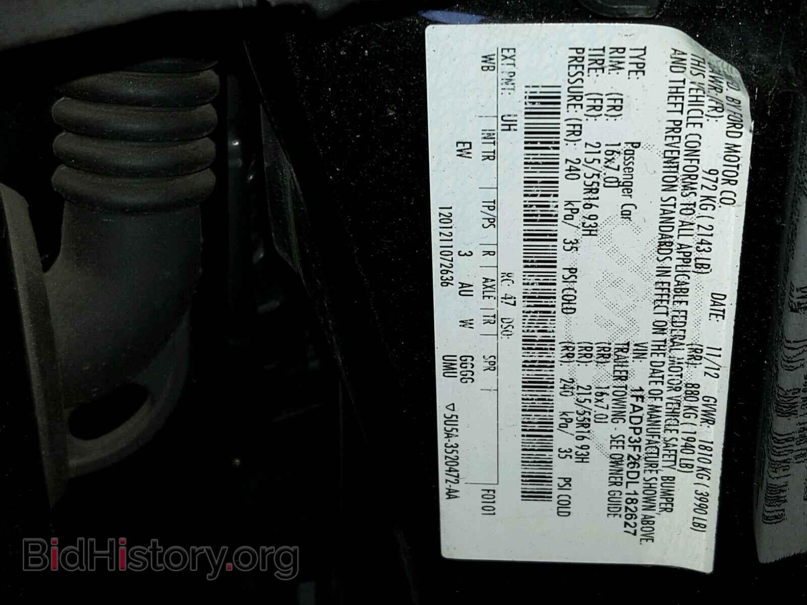 2013 FORD FOCUS - VIN: 1FADP3F26DL182627 - Photo 10
