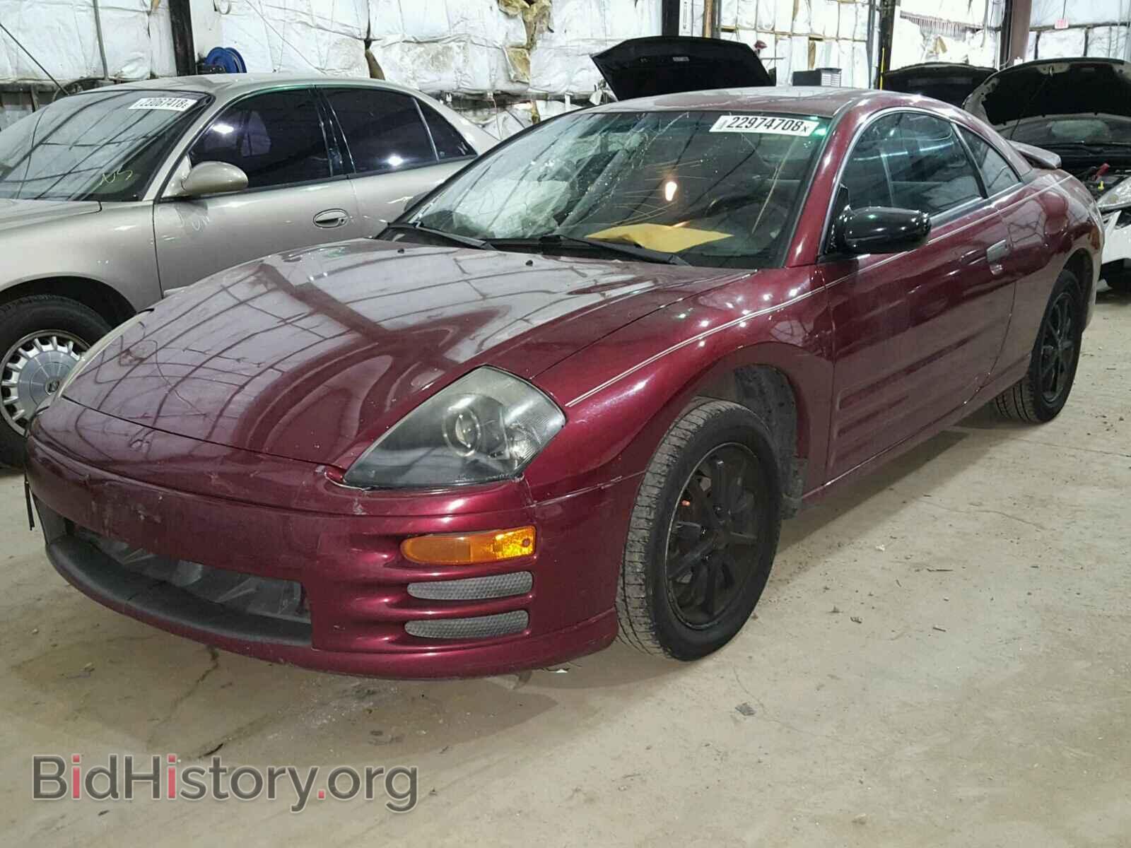2000 MITSUBISHI ECLIPSE - VIN: 4A3AC44G5YE039172 - Фото 2