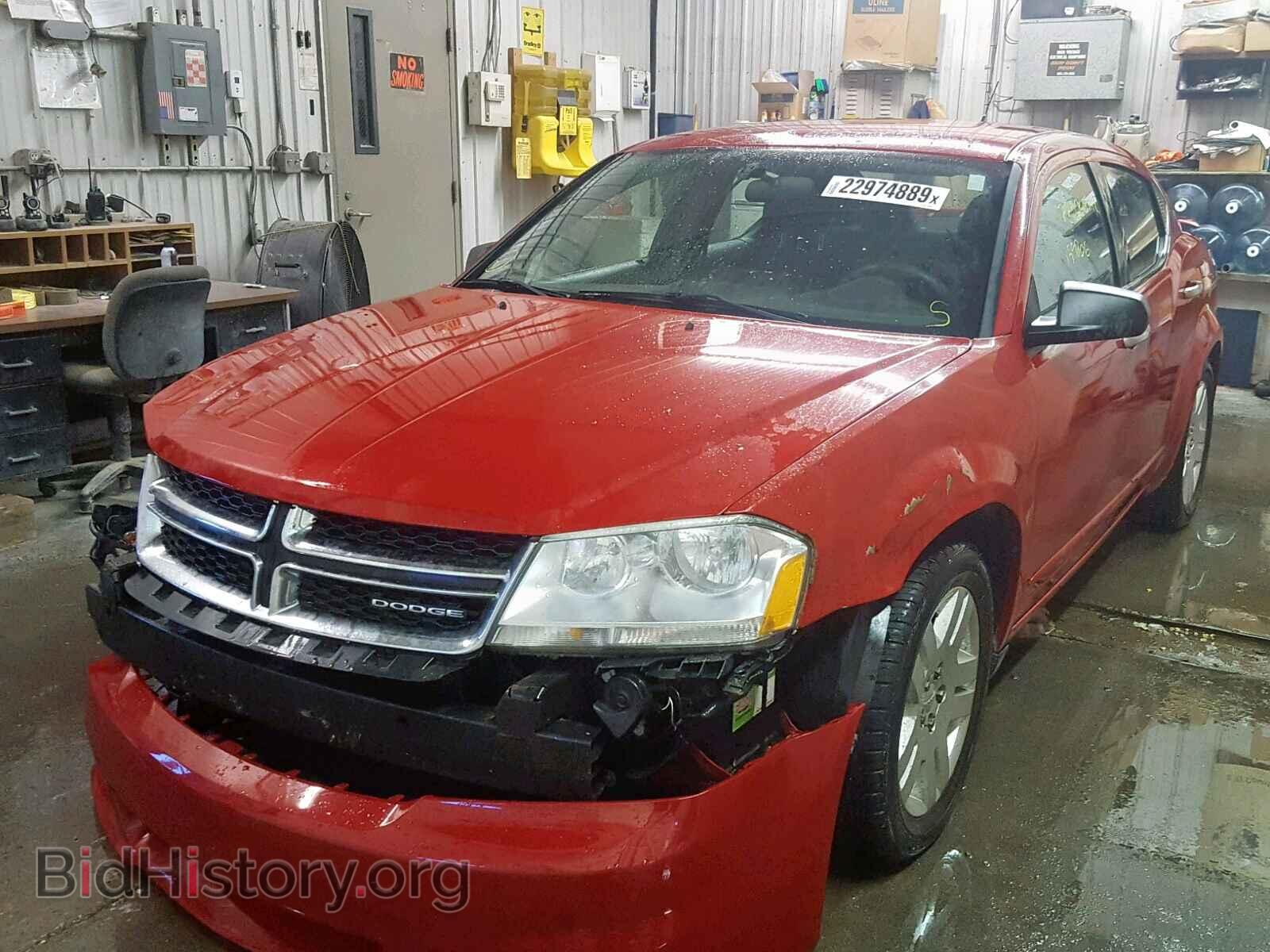 2011 DODGE AVENGER - VIN: 1B3BD4FB8BN515395 - Фото 2