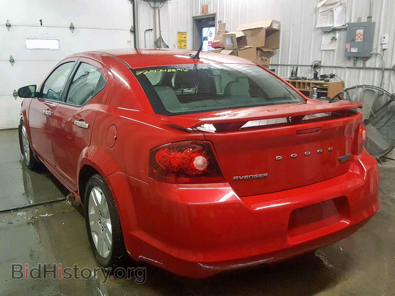 2011 DODGE AVENGER - VIN: 1B3BD4FB8BN515395 - Фото 3