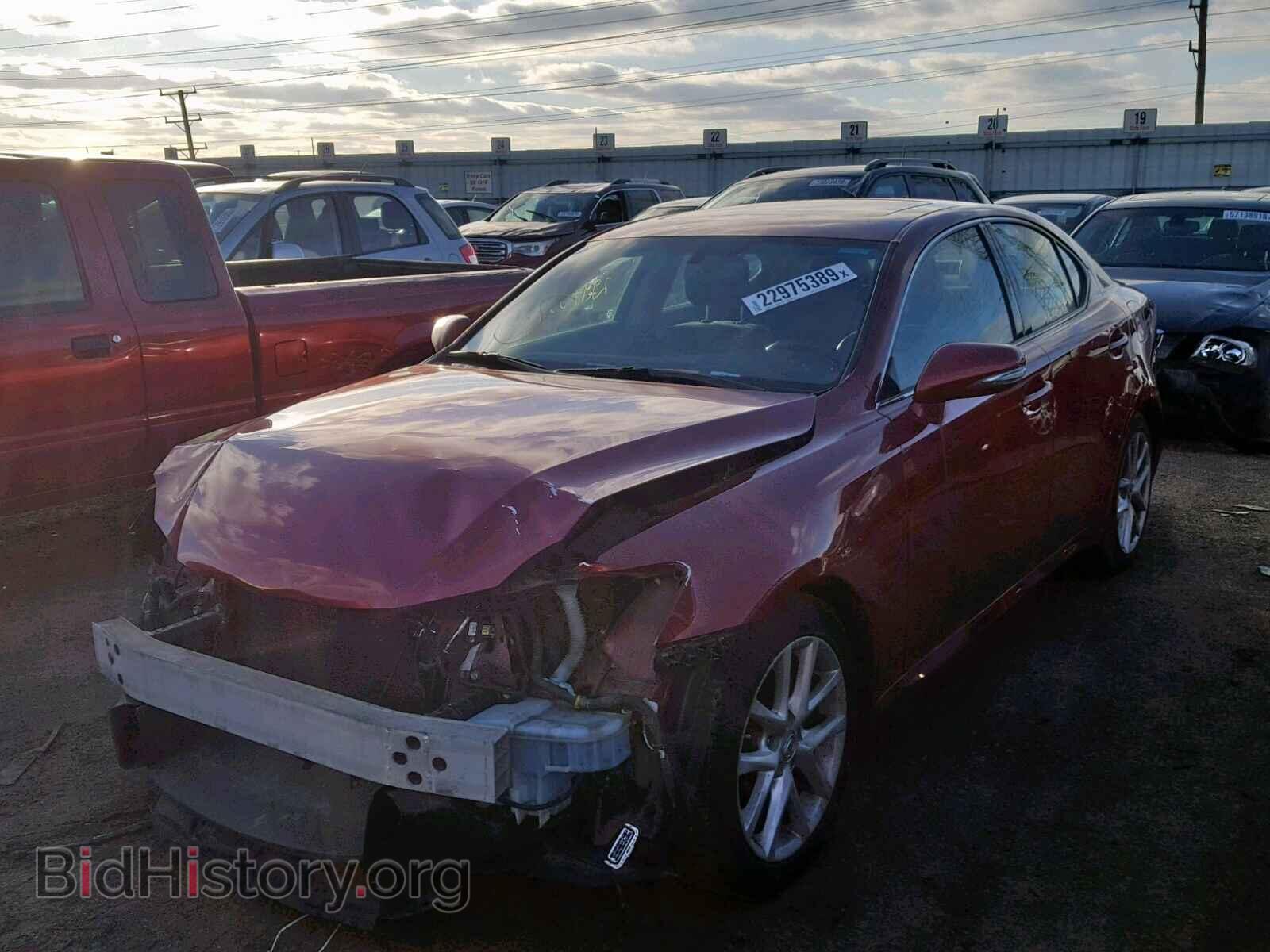2011 LEXUS IS 250 - VIN: JTHBF5C2XB5129725 - Фото 2