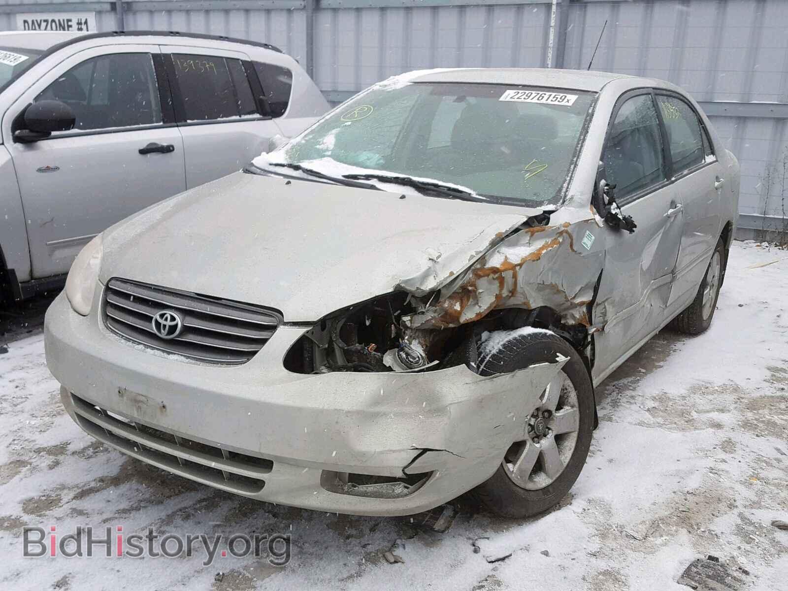 2003 TOYOTA COROLLA - VIN: 2T1BR32E83C760728 - Фото 2
