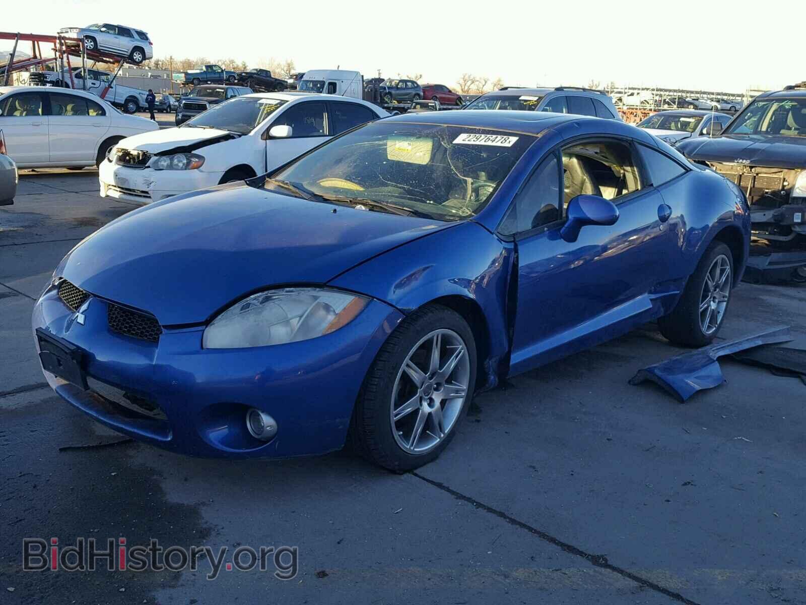 2006 MITSUBISHI ECLIPSE - VIN: 4A3AK34T96E018641 - Фото 2
