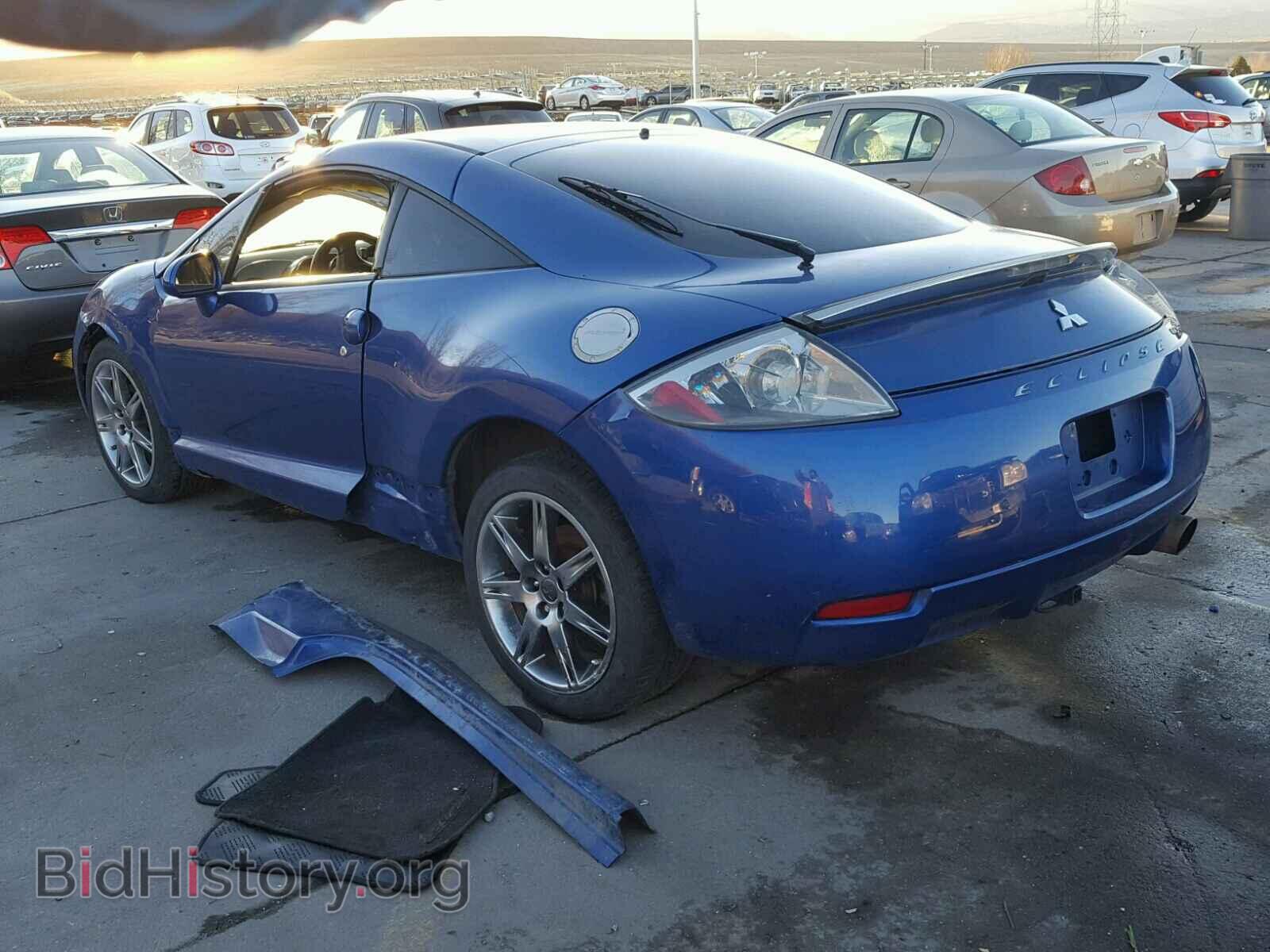 2006 MITSUBISHI ECLIPSE - VIN: 4A3AK34T96E018641 - Фото 3