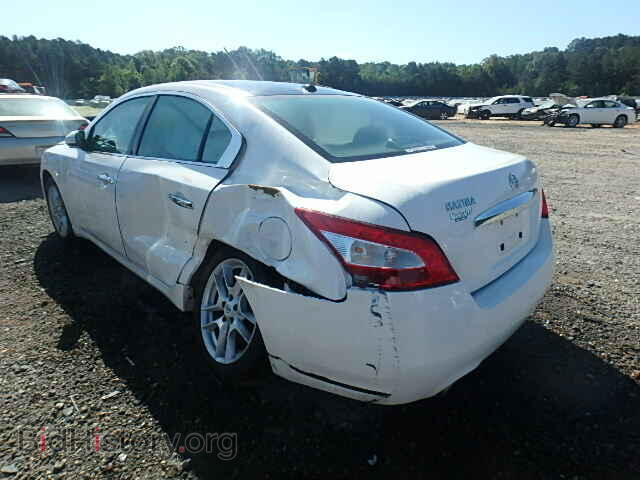 2011 NISSAN MAXIMA - VIN: 1N4AA5AP2BC831789 - Фото 3