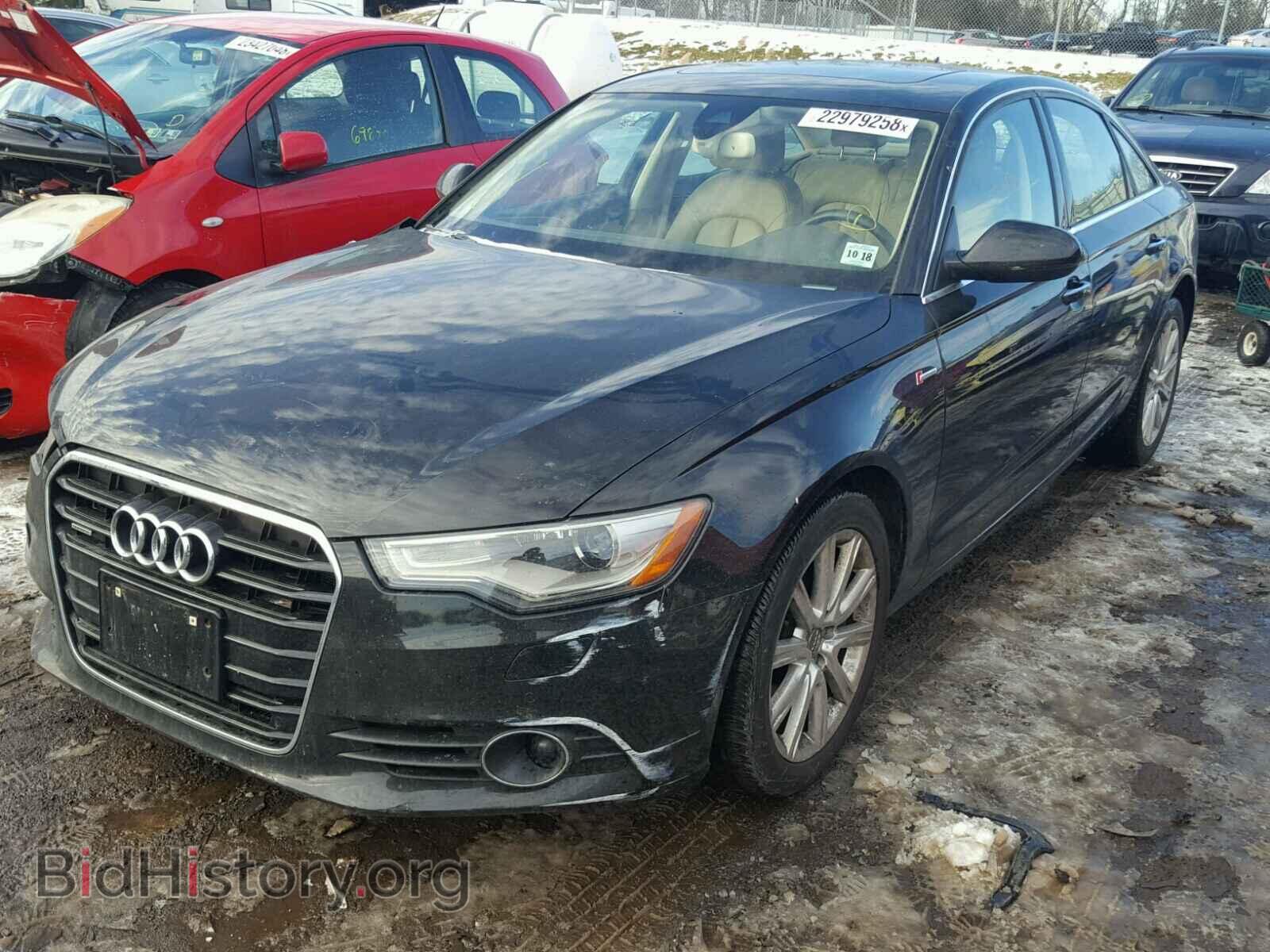 2013 AUDI A6 - VIN: WAUGGAFC2DN040474 - Photo 2