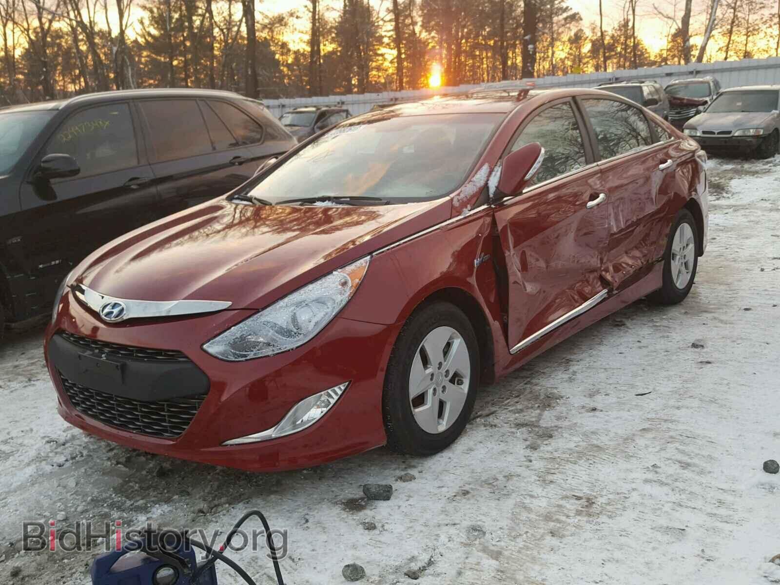 2012 HYUNDAI SONATA - VIN: KMHEC4A49CA044997 - Фото 2