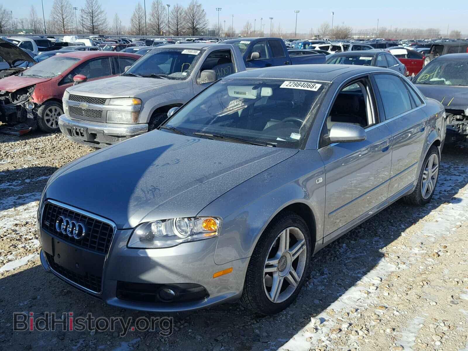 2008 AUDI A4 - VIN: WAUDF78E68A070582 - Фото 2