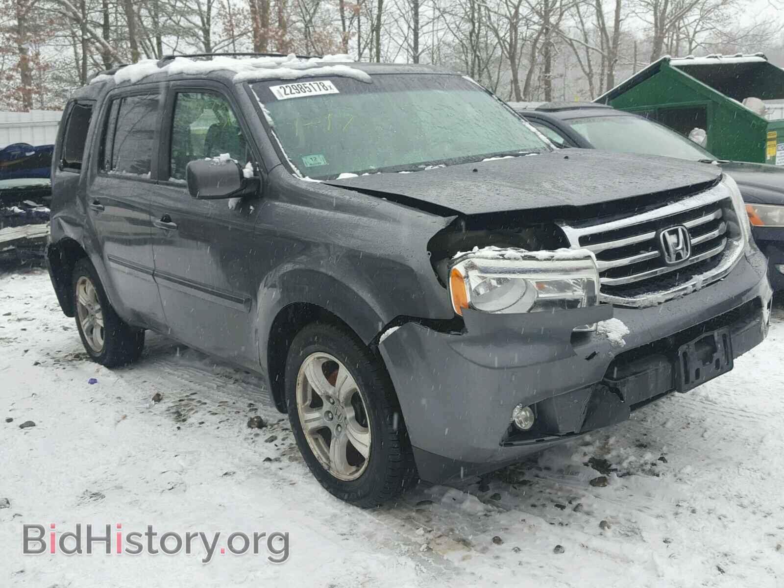 Фотография 5FNYF4H41CB072007 - HONDA PILOT 2012