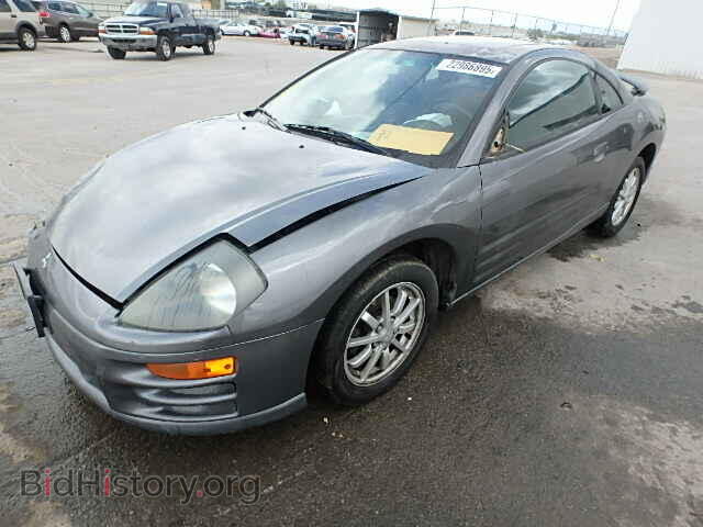 2002 MITSUBISHI ECLIPSE - VIN: 4A3AC44G22E014320 - Фото 2