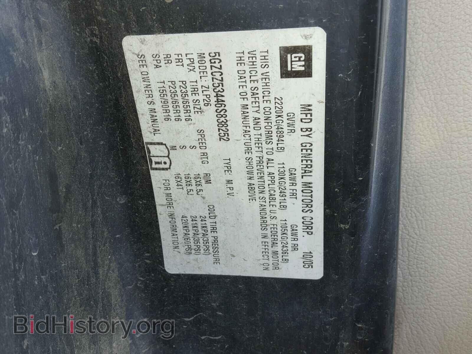 2006 SATURN VUE - VIN: 5GZCZ53446S838252 - Фото 10