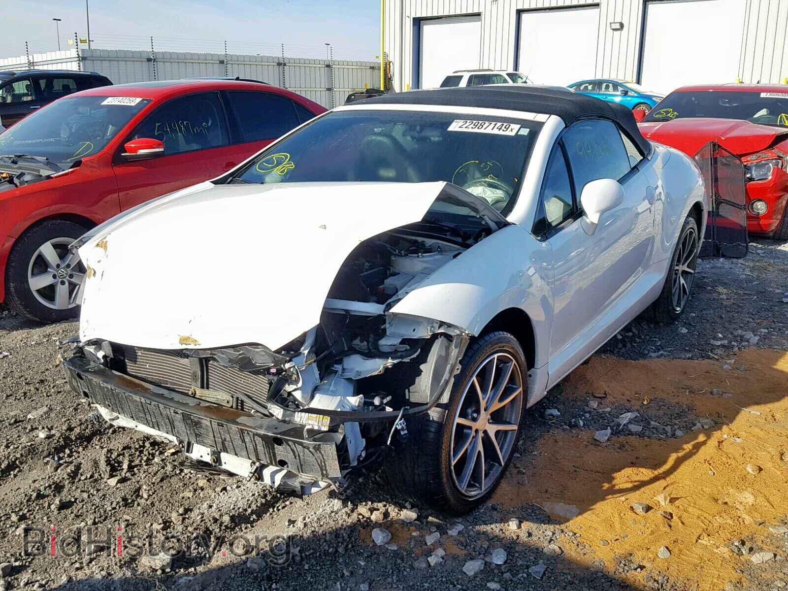 2009 MITSUBISHI ECLIPSE - VIN: 4A3AL35TX9E011214 - Фото 2