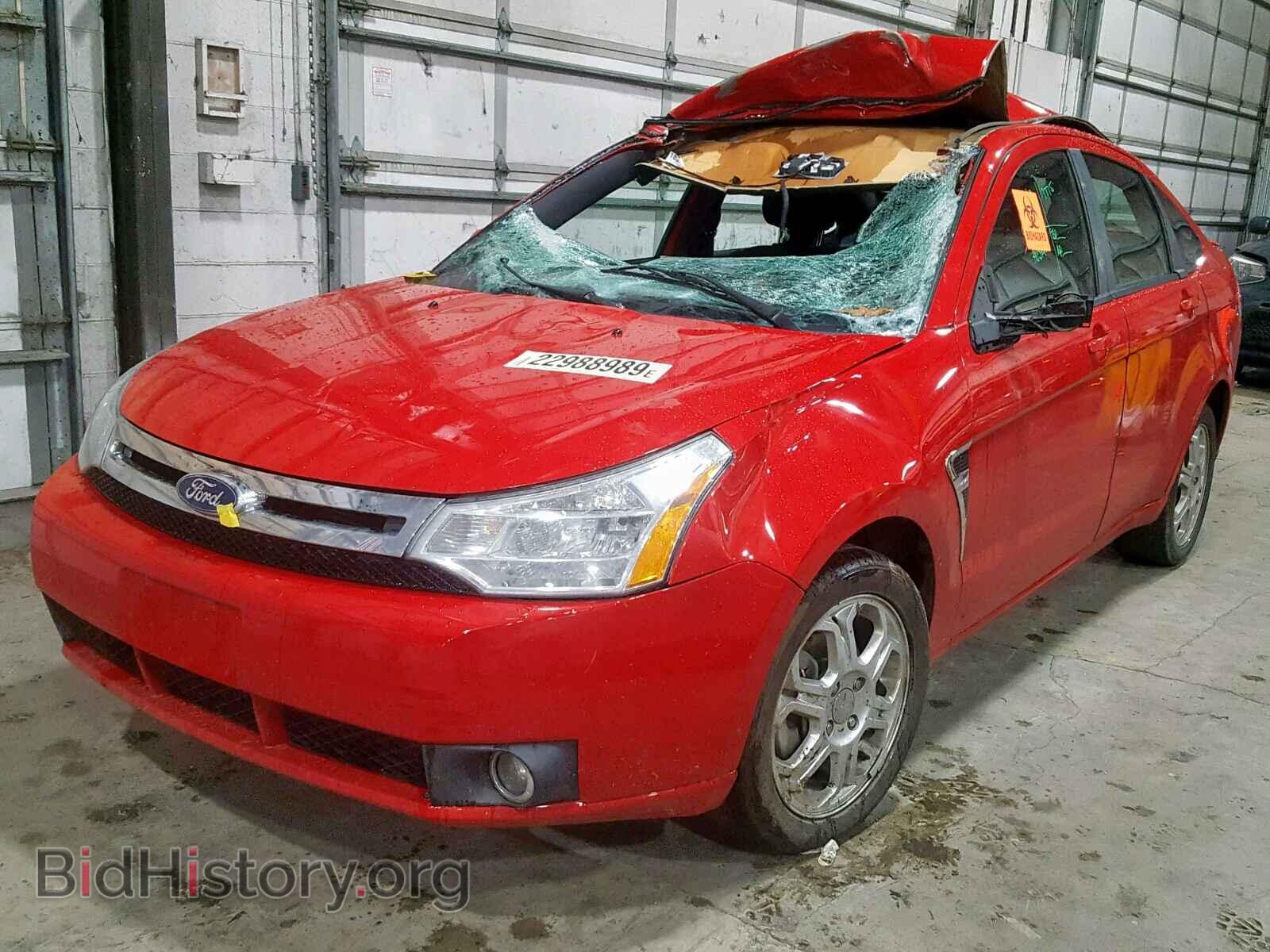 2008 FORD FOCUS - VIN: 1FAHP35N28W299560 - Фото 2