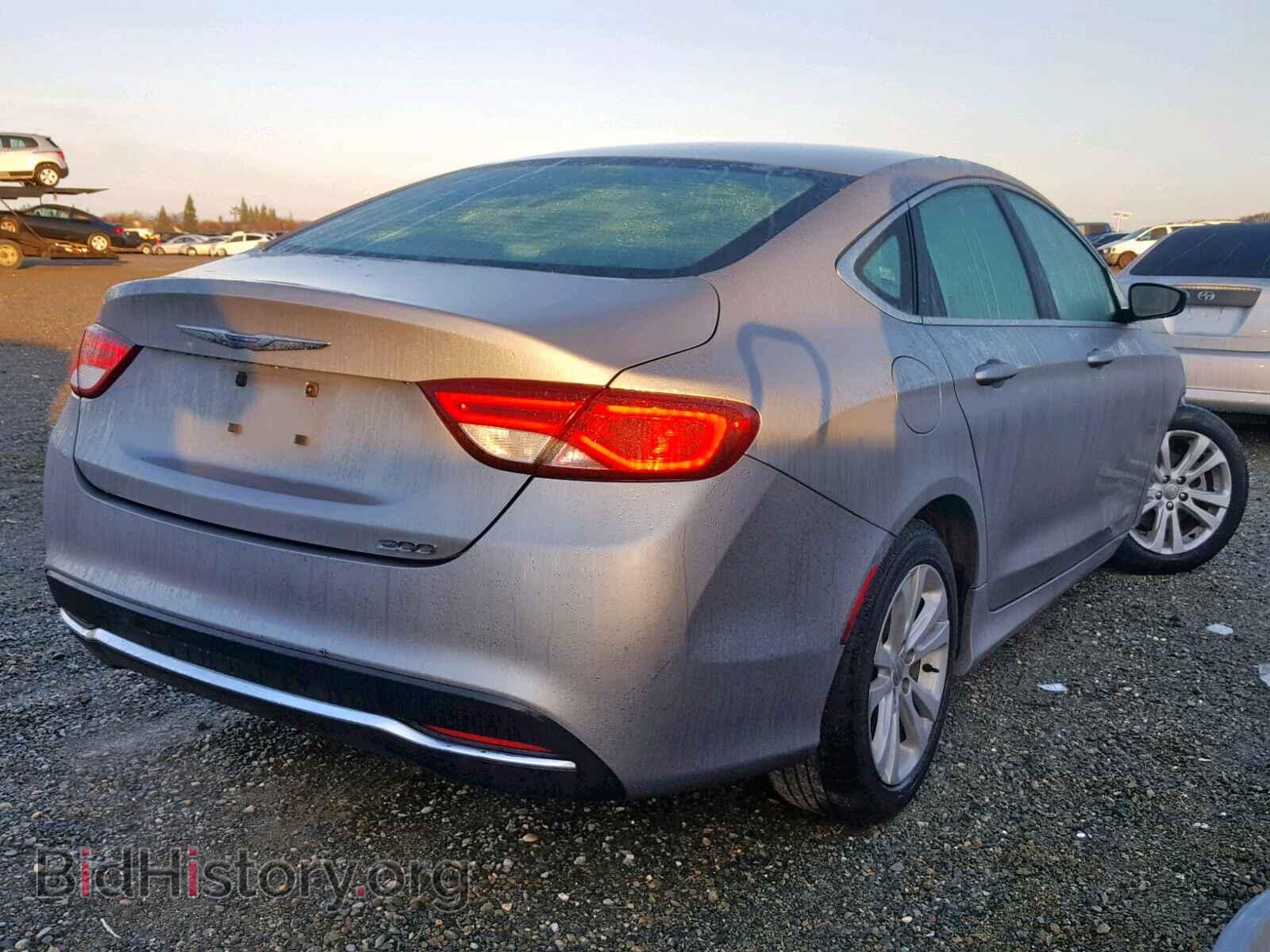 2015 CHRYSLER 200 - VIN: 1C3CCCAB1FN606896 - Фото 4